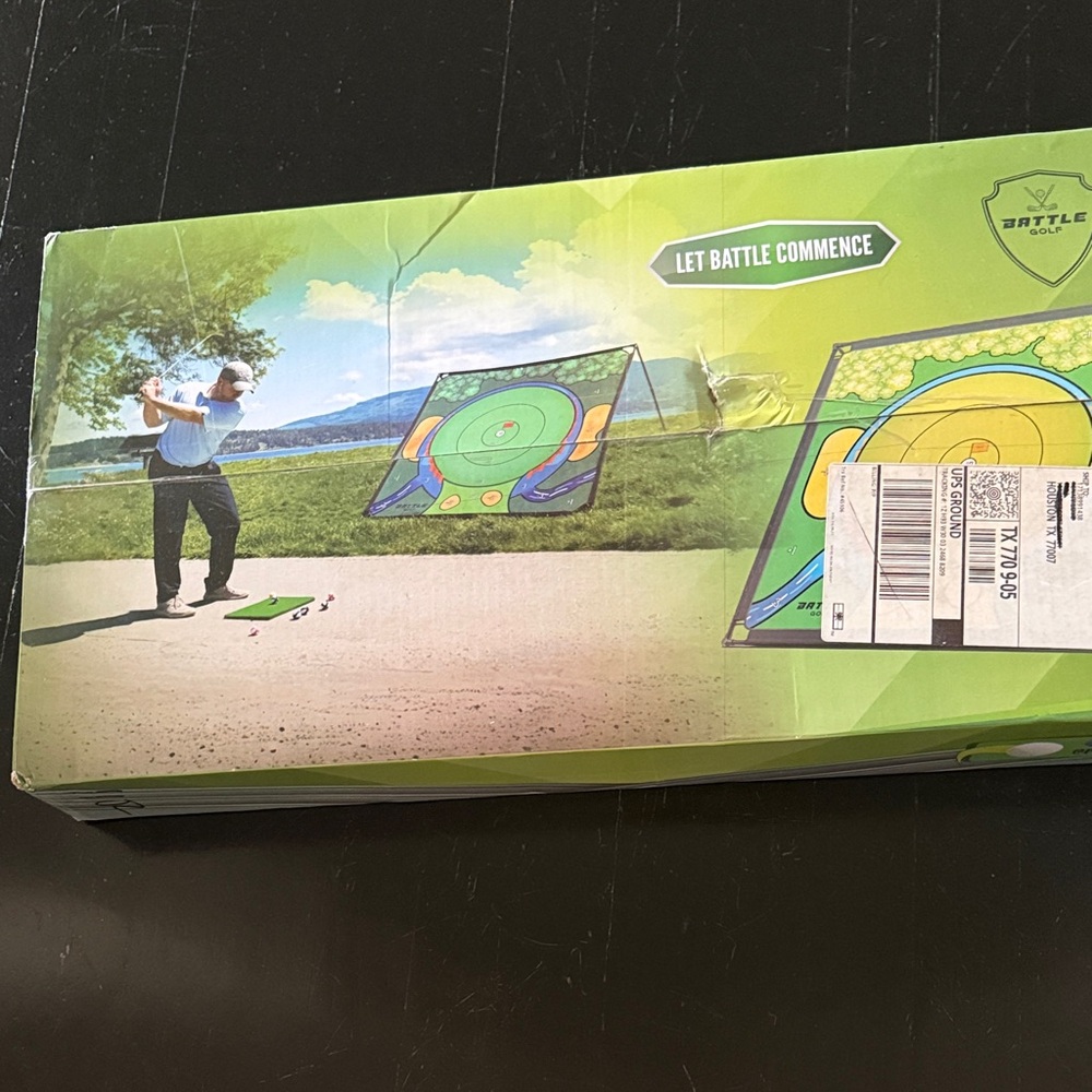 Battle Golf-Portable Target Practice Set - Green- Unopened